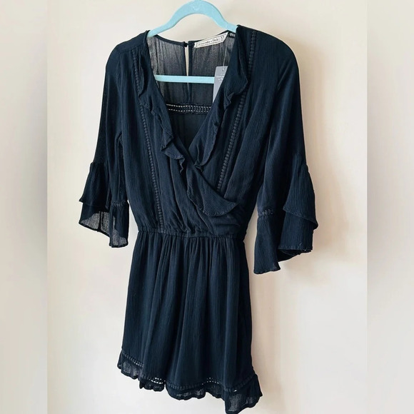 Abercrombie & Fitch Black Romper - Size XS - NWT - Picture 6 of 15